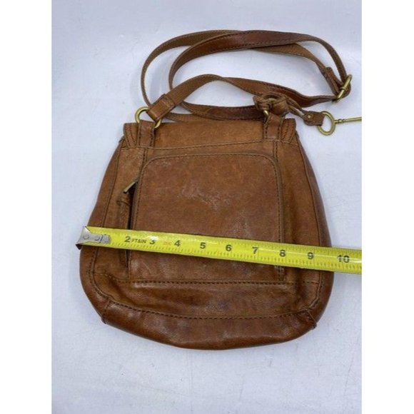 Fossil brown leather shoulder bag - Picture 3 of 12